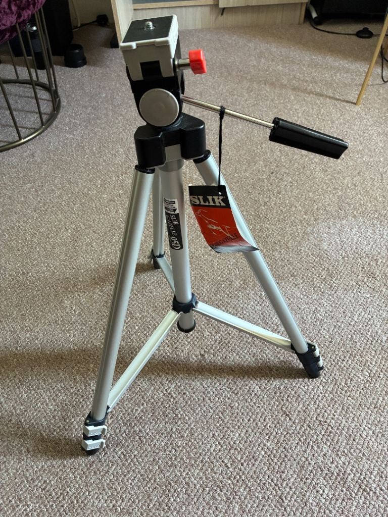 Vintage SLIK Gazelle 95D Lightweight Aluminium Tripod - Made in Japan