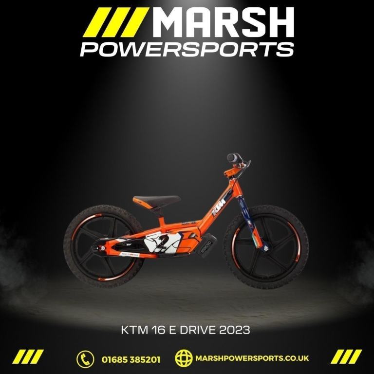 KTM 16 E DRIVE Balance Bike - KTM Main Dealer - Reserve Now