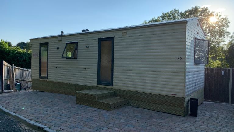 Just installed static caravan, ready to move in