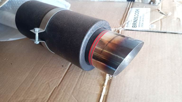 Exhaust Backbox ~ 3.5"