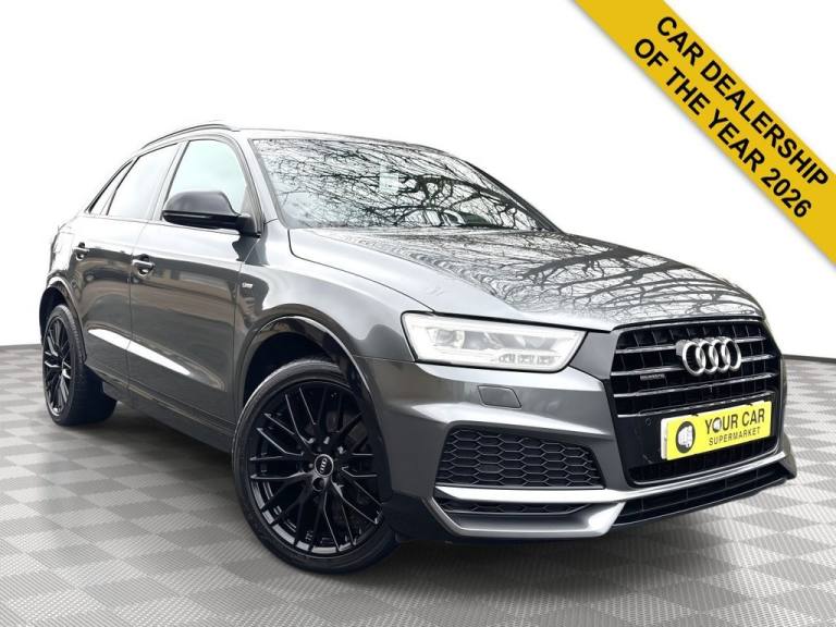 2017 Audi Q3 2.0 TDI Black Edition SUV 5dr Diesel Manual quattro Euro 6 (s/s) (150 ps) ESTATE Die...