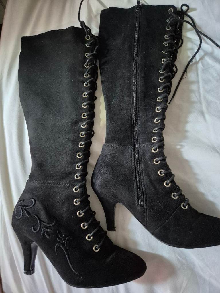 Jo Browns Knee High faux suede boots