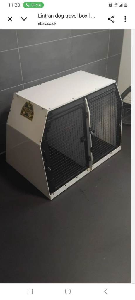 Lintran transit dog travel box 