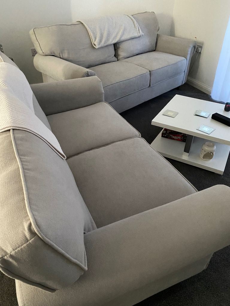 3 and 2 seater side sofas 