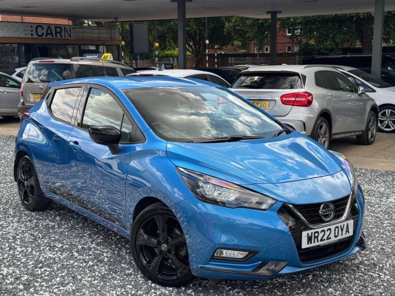2022 Nissan Micra 1.0 IG-T 92 N-Sport 5dr CVT HATCHBACK PETROL Automatic