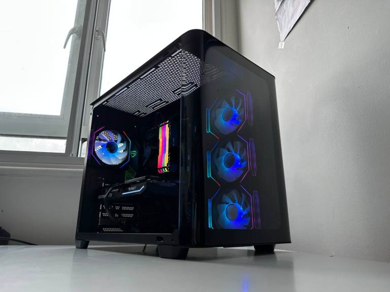 Ultra RGB Gaming PC – RTX 4060 – i5-9600K – 32GB RAM – ASUS ROG Strix – WiFi – Windows 11 Pro