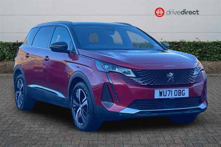 2021 Peugeot 5008 1.5 BlueHDi GT SUV 5dr Diesel EAT Euro 6 (s/s) (130 ps) SUV Diesel Automatic