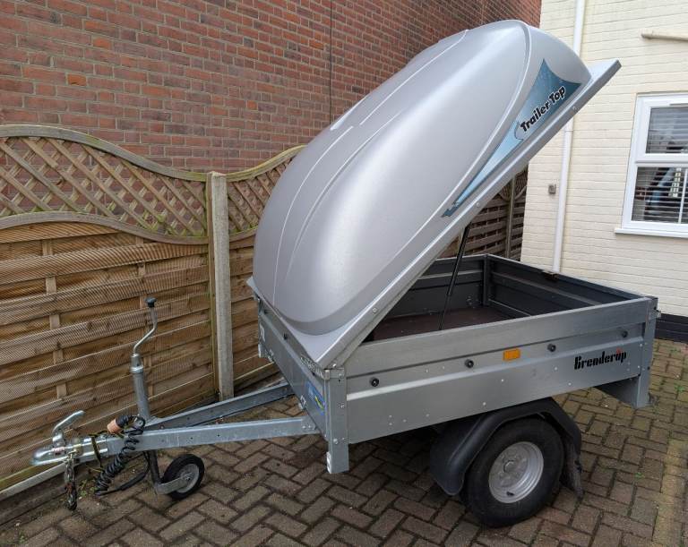 Brenderup 3150s Trailer with lockable ABS hard lid