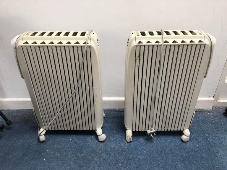 2 x DeLonghi Dragon 3 oil radiator