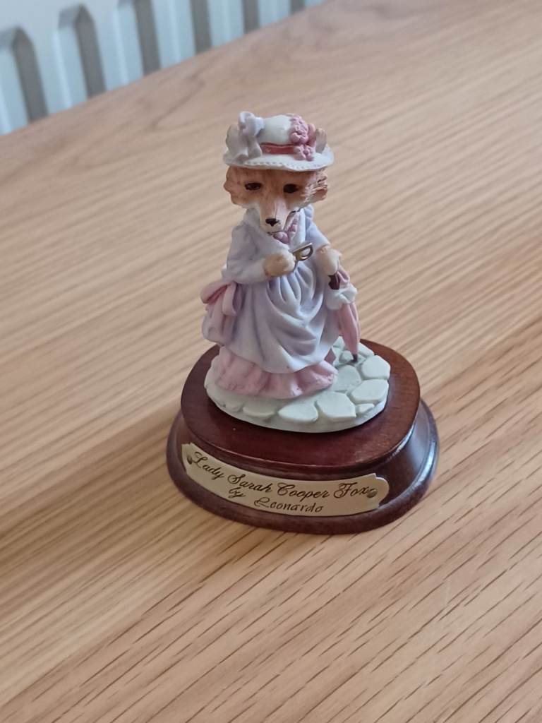 Lady Sarah Cooper Fox Figurine by Leonardo