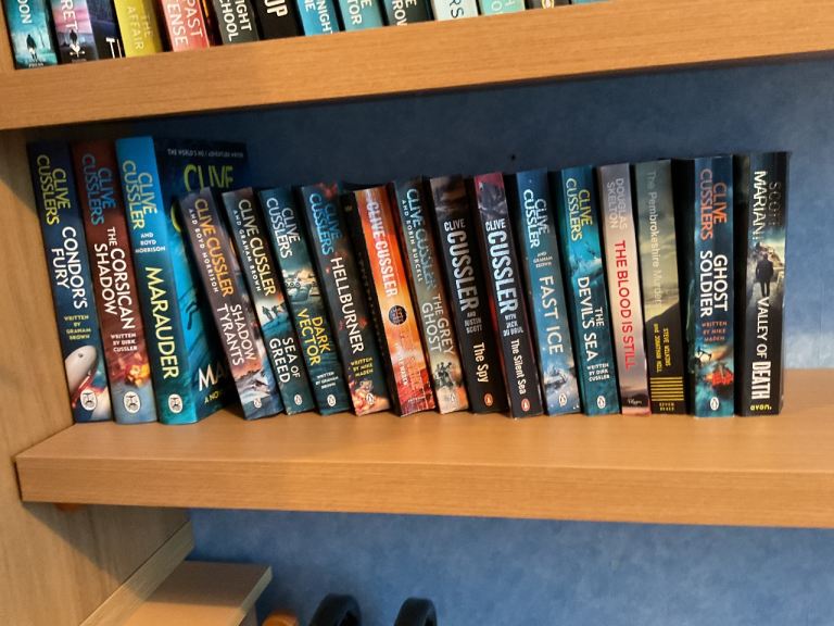 Clive Cussler books