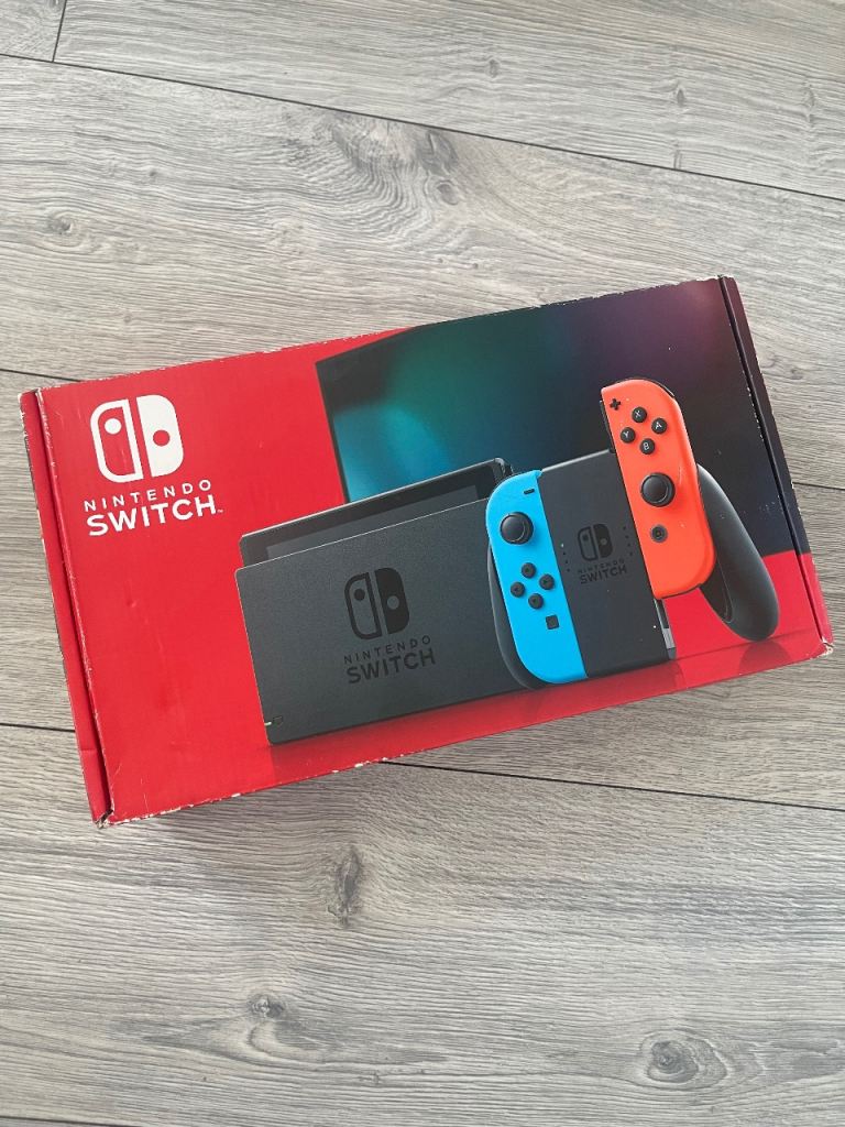 Nintendo Switch - 64GB (Boxed w/ Accessories)