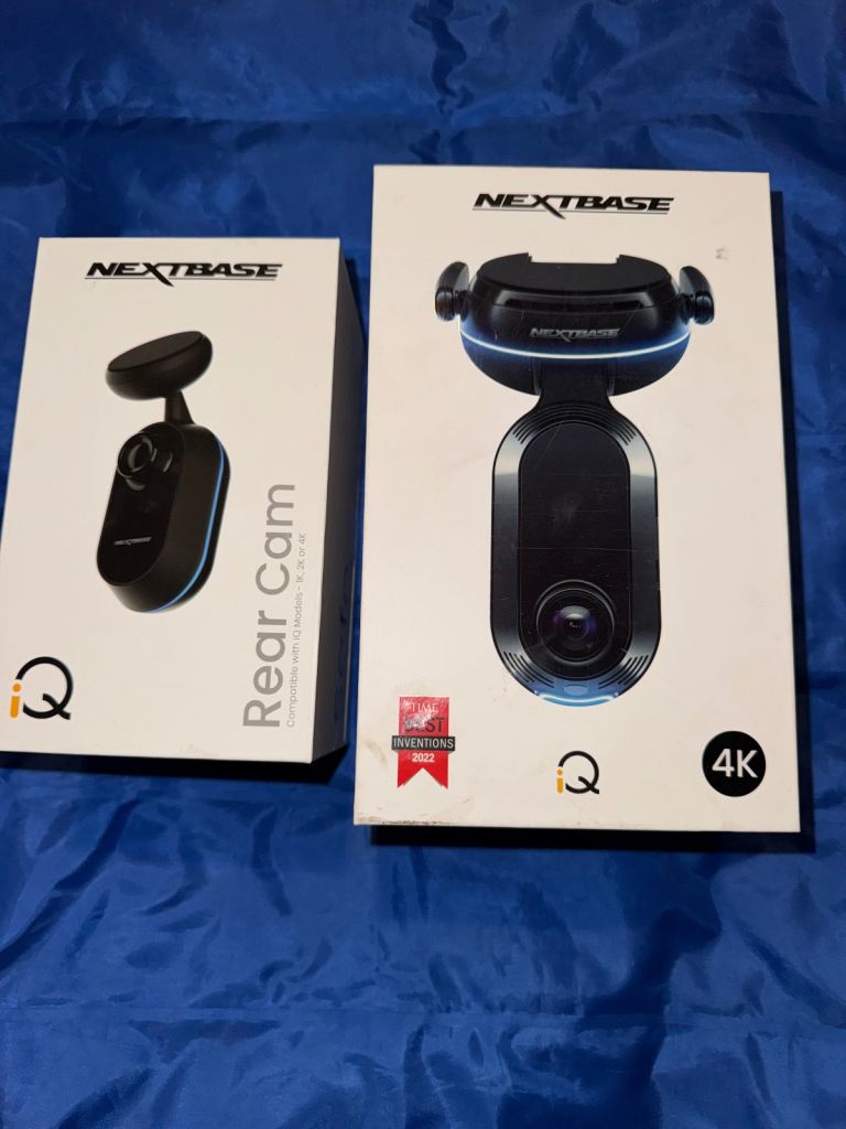 Nextbase IQ 4K front and rear camera 