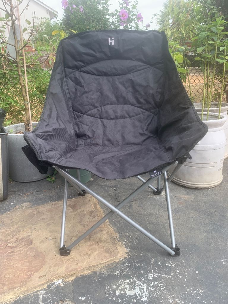 2 x Hi-Gear Vegas XL Camping Chairs – Good Conditions 