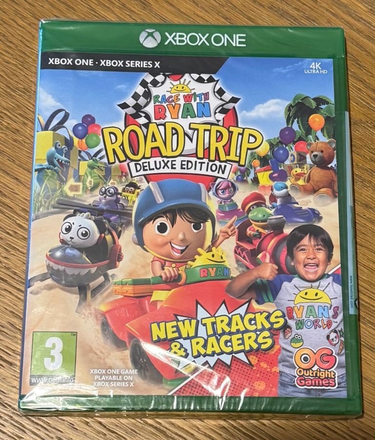 Race with Ryan Road Trip deluxe edition. Xbox one/series x