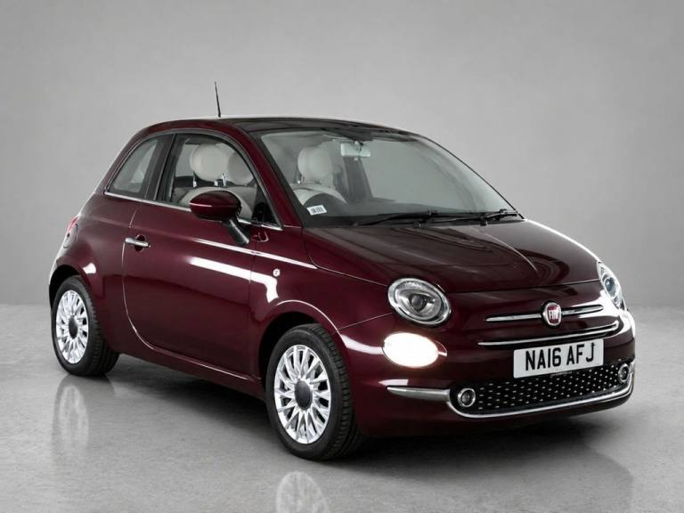 2016 Fiat 500 1.2 Lounge Hatchback 3dr Petrol Manual Euro 6 (s/s) (69 bhp) Hatchback Petrol Manual