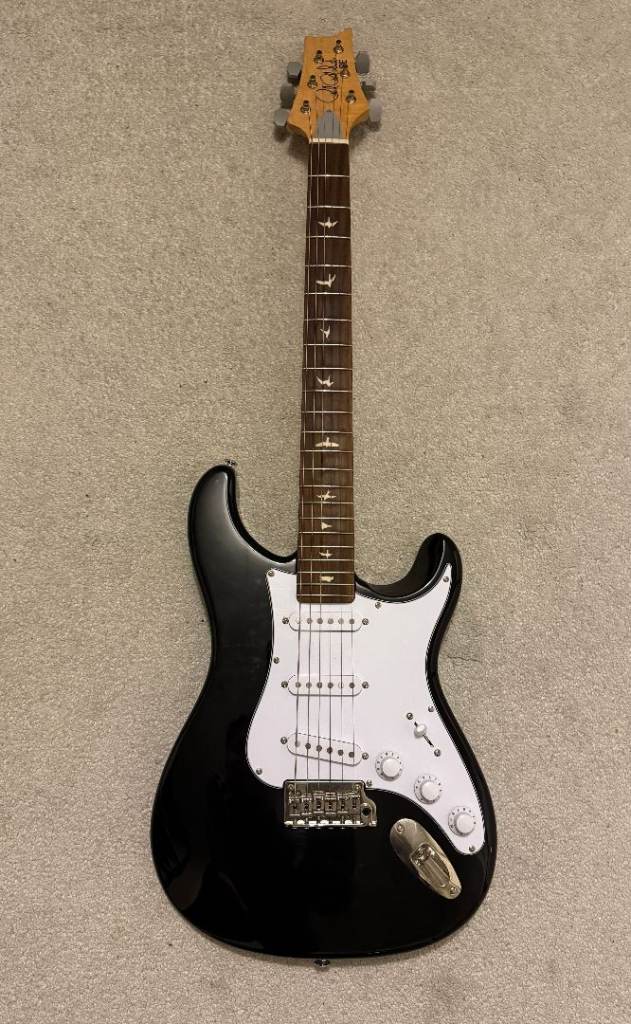 image for PRS Silver Sky SE John Mayer Electric Guitar Black