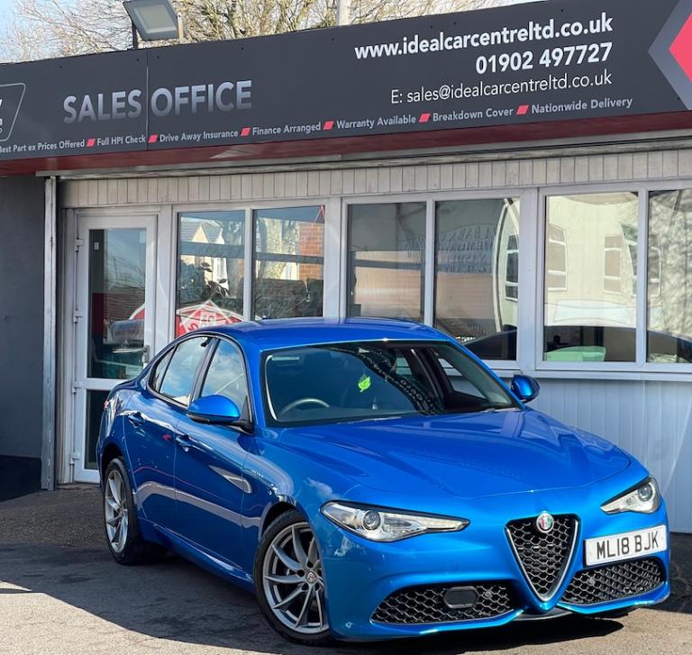 2018 Alfa Romeo Giulia 2.0T Veloce Saloon 4dr Petrol Auto Euro 6 (s/s) (280 ps) Saloon Petrol Aut...