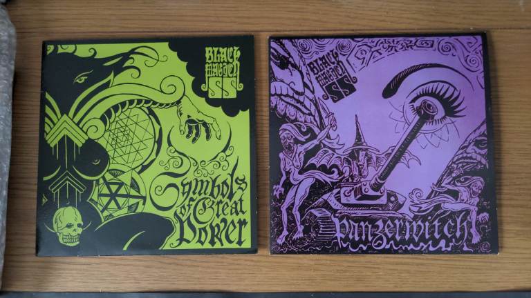 Black Magick SS - Symbols of Great Power & Panzerwitch 7" Vinyls