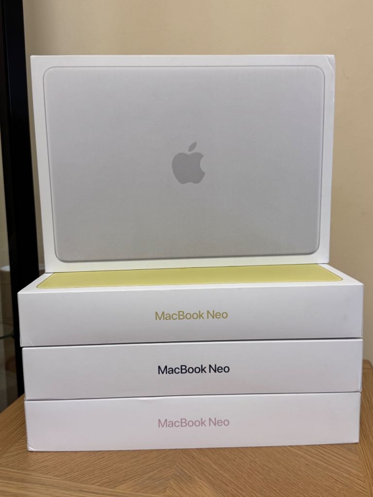 MacBook Neo 13” A18 Pro 256GB - All Colours - Brand New Sealed 