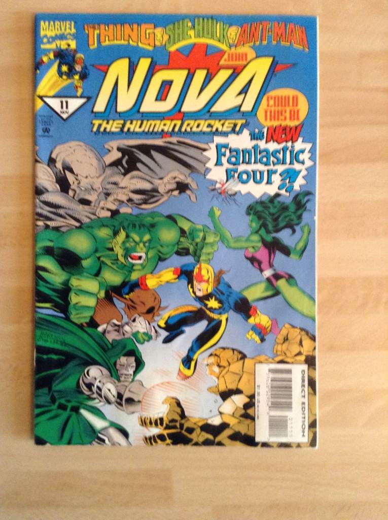 image for Marvel Comics Nova The Human Rocket Vol 1 #11 - 1994