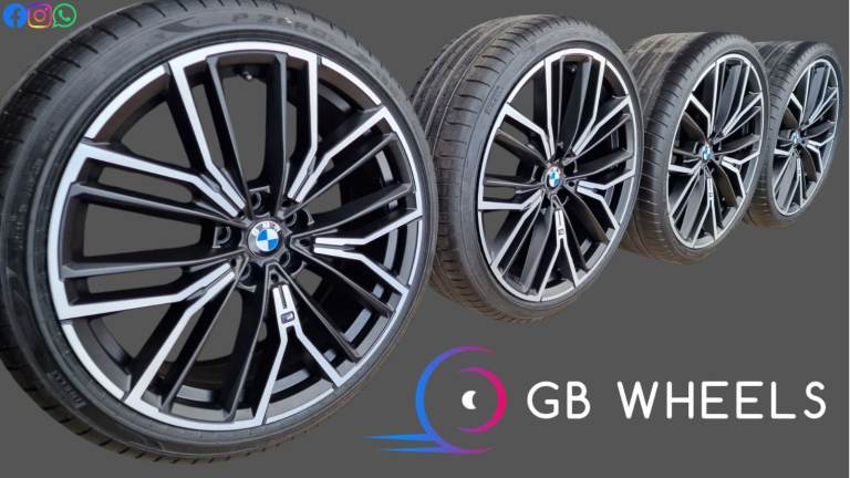 Genuine BMW 846M 20" Alloy Wheels M Sport 5 8 Series G30 G31 G15 Performance