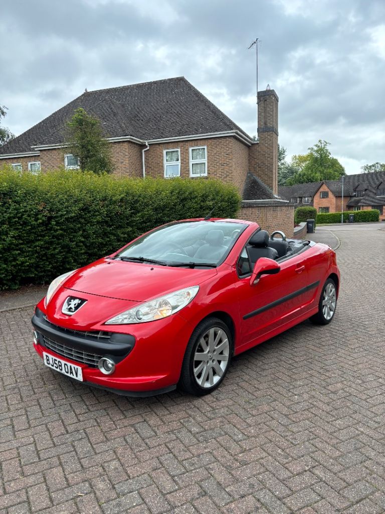 Peugeot, 207, Convertible, 2008, Manual, 1560 (cc), 2 doors