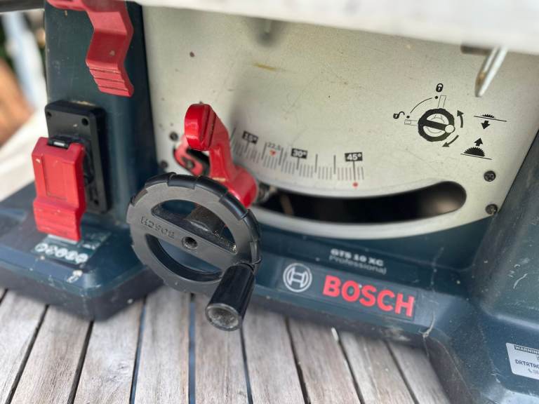 FAULTY Bosch GTS 10 XC Table Saw