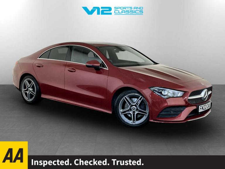 2022 Mercedes-Benz CLA CLA 200 AMG Line 4dr Tip Auto COUPE PETROL Automatic