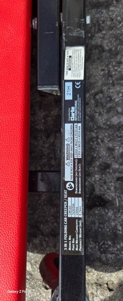 CLARKE STRONG ARM MECHANICS TROLLY