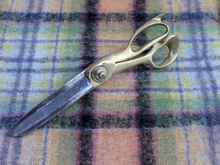 Pair of antique tailors scissors/shears