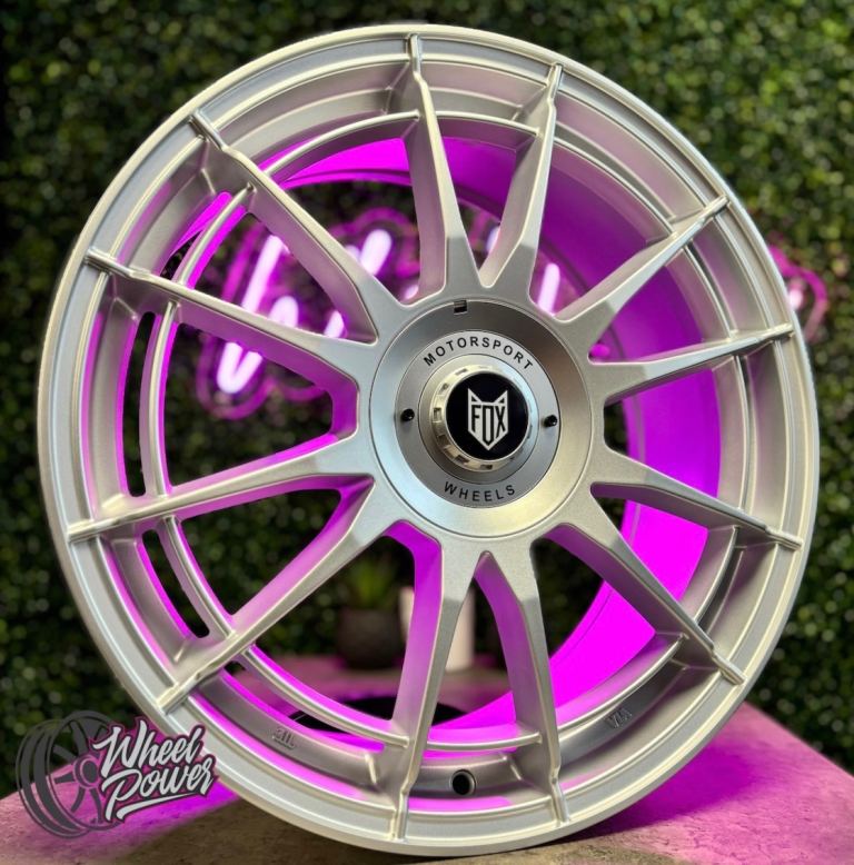 FOX VR4 Silver 7.5×19″ 5×108 & 5×112 – Jaecoo Ford Volvo VW Audi Mercedes Alloys Wheels