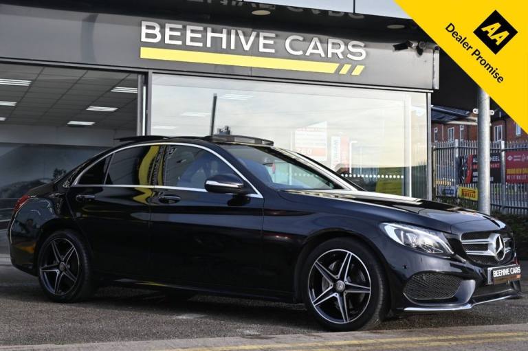 2014 64 MERCEDES-BENZ C-CLASS 2.1 C220 BLUETEC AMG LINE (PREMIUM) SALOON 4DR DIE