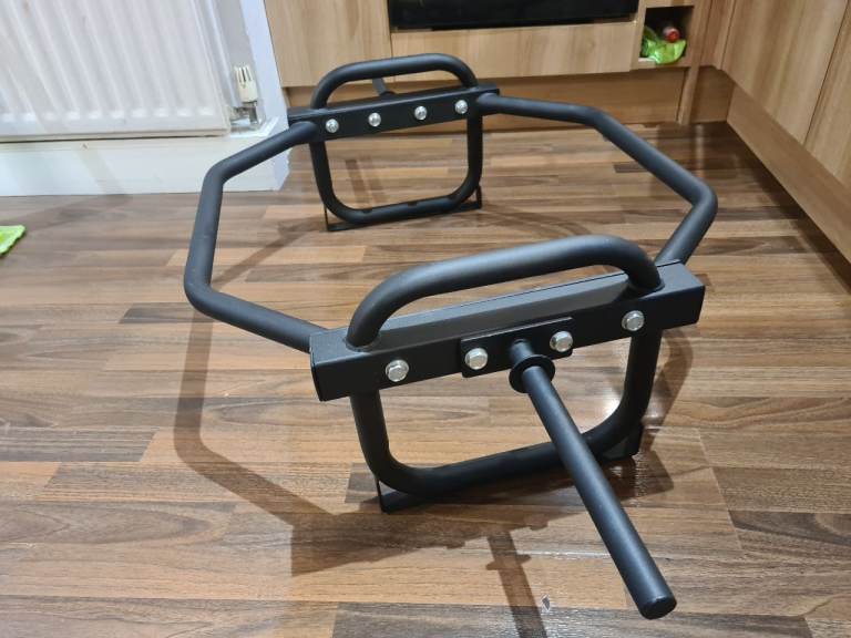 Mirafit type Standard Black Trap Bar With Stand