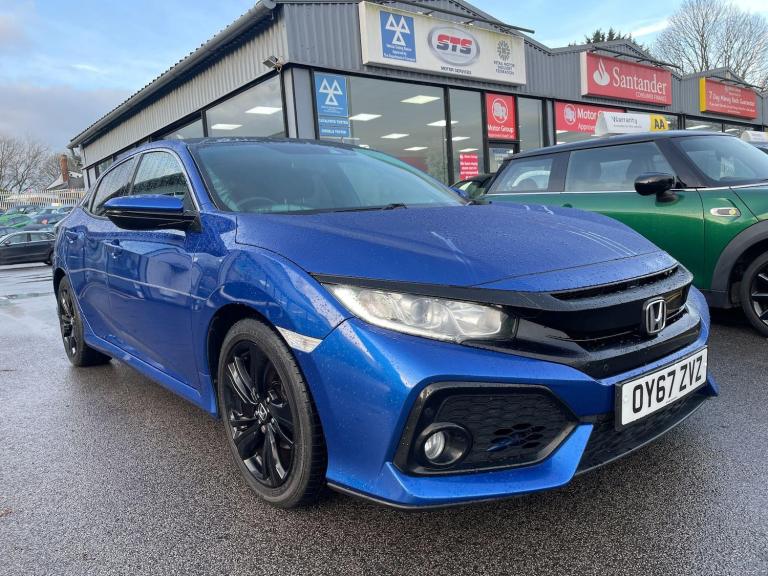 2017 Honda Civic 1.0 VTEC Turbo EX CVT Euro 6 (s/s) 5dr HATCHBACK Petrol Automatic