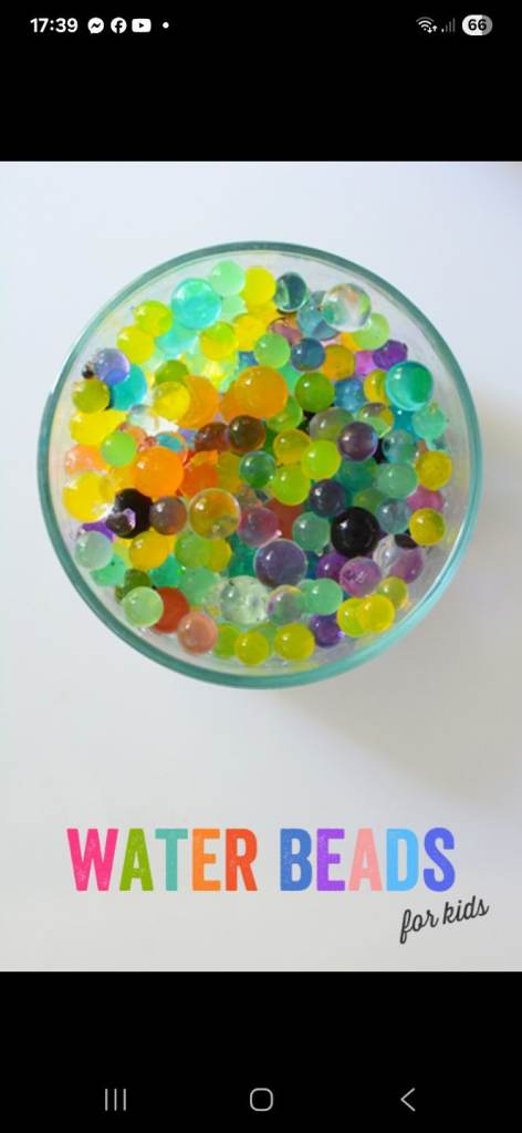 Water Beads Crystal Gel Balls 7 Colours Decoration