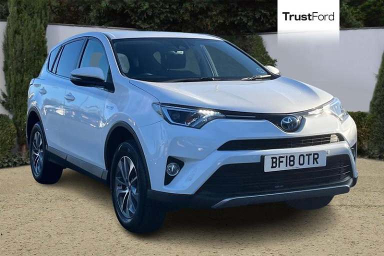 2018 Toyota RAV4 2.5 VVT-i Hybrid Icon Tech TSS 5dr CVT 2WD ESTATE PETROL/ELECTRIC Automatic