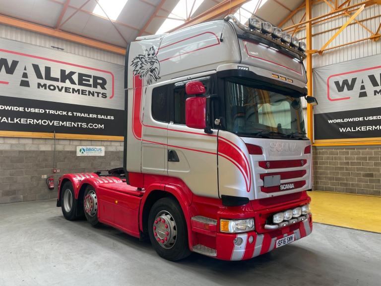SCANIA R450 *EURO 6* TOPLINE 6X2 TRACTOR UNIT - 2016 - SF16 SWN