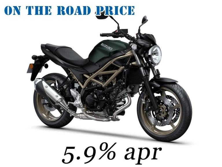 2025 Suzuki SV650 SV 650, NEW otr, green, 5.9% APR finance save 404