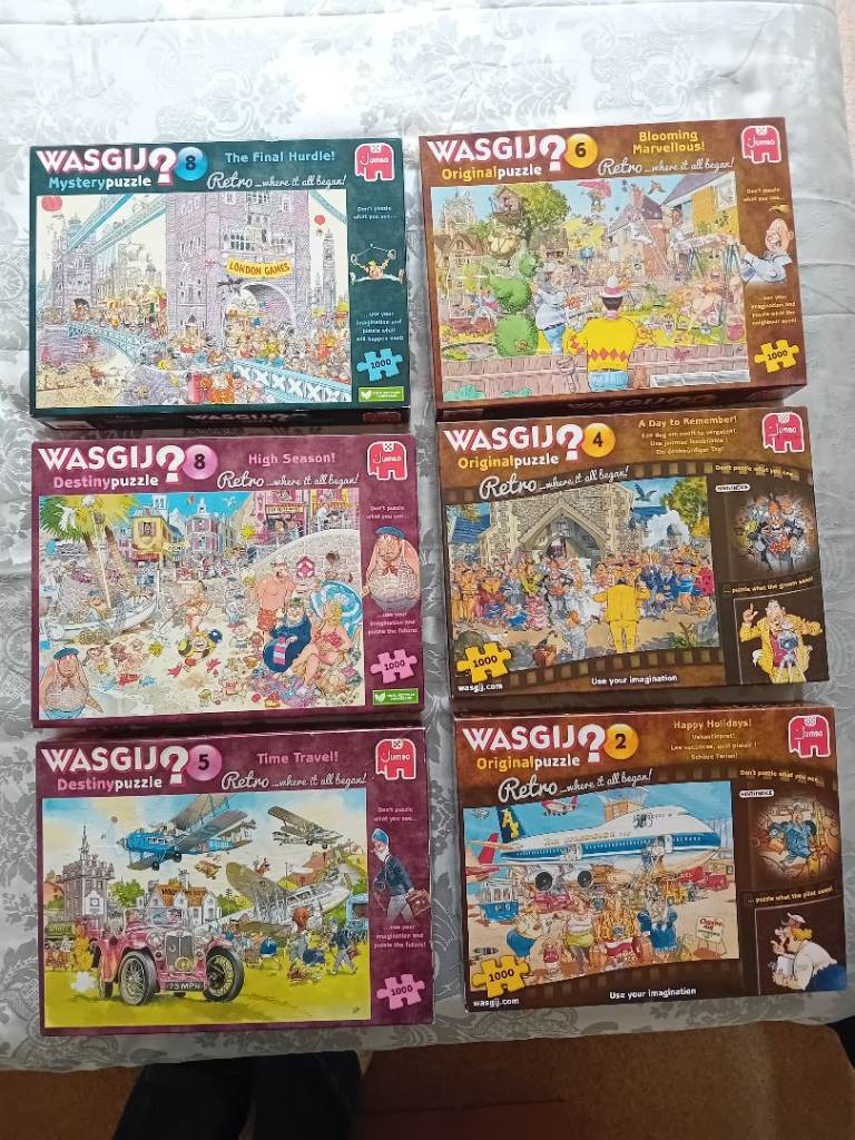Wasgij jigsaw puzzles £4 each
