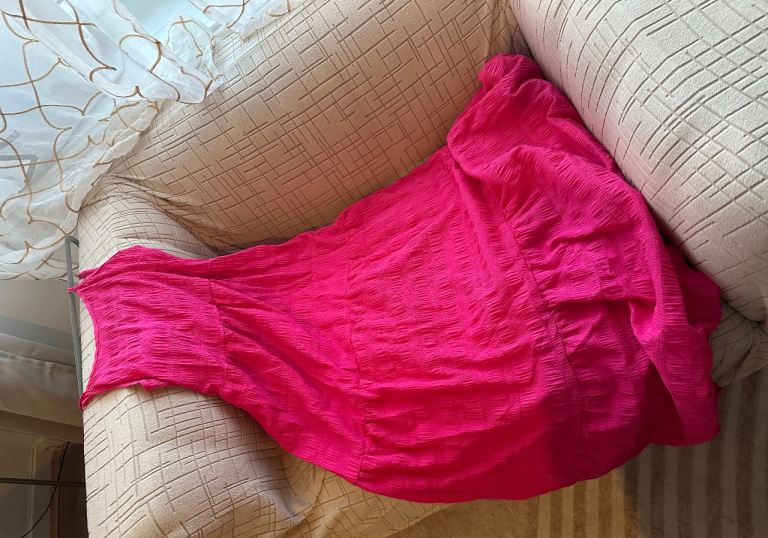 summer pink dress 