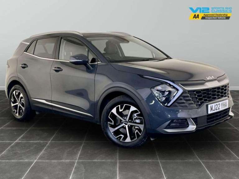 2022 Kia Sportage 1.6 h T-GDi 3 Auto Euro 6 (s/s) 5dr Automatic SUV Hybrid Automatic