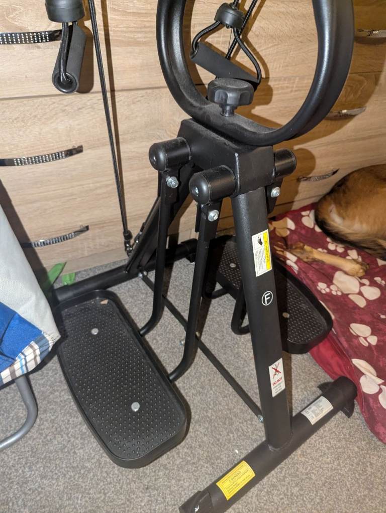 mini mobility trainer or exercise bike designed for low-impact workouts