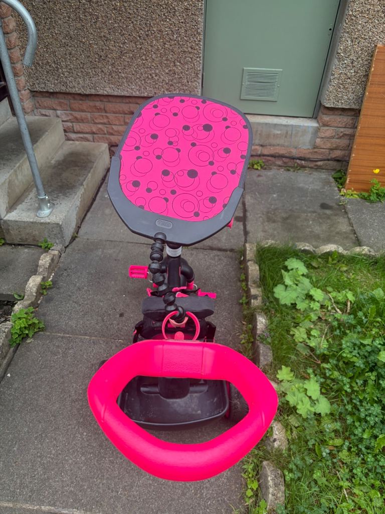 Pink Kids Ride-On Tricycle – Good Condition