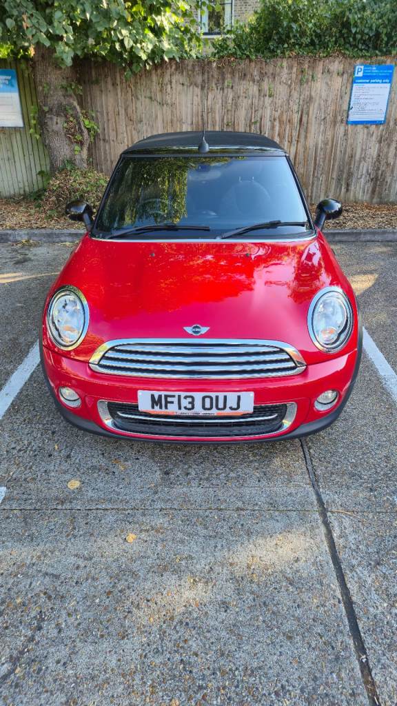 Mini, CONVERTIBLE, Convertible, 2013, Manual, 1598 (cc), 2 doors