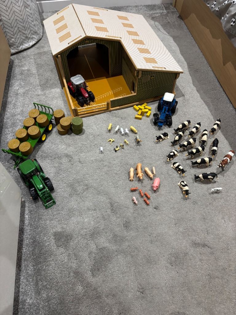 Kids Wooden Toy Farm set 