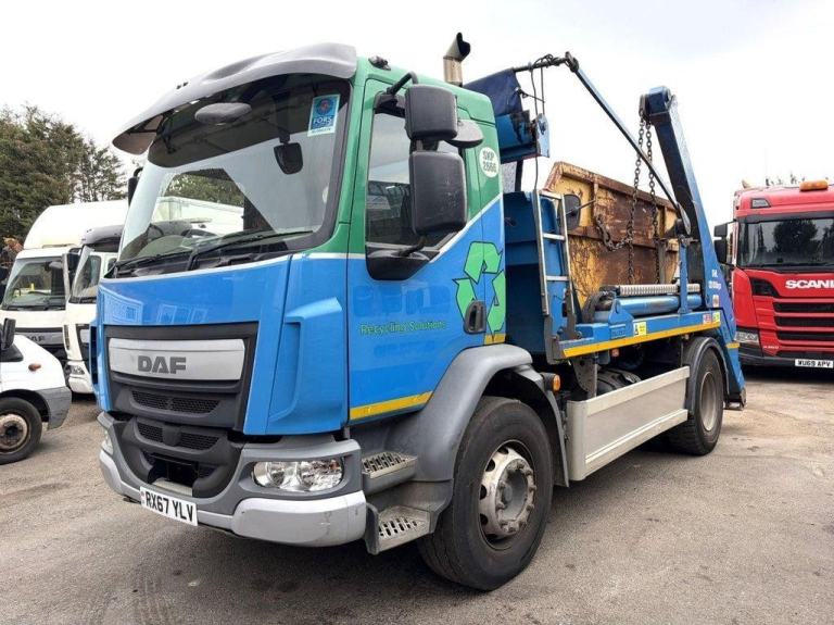 2017 DAF LF-260 SKIP LOADER