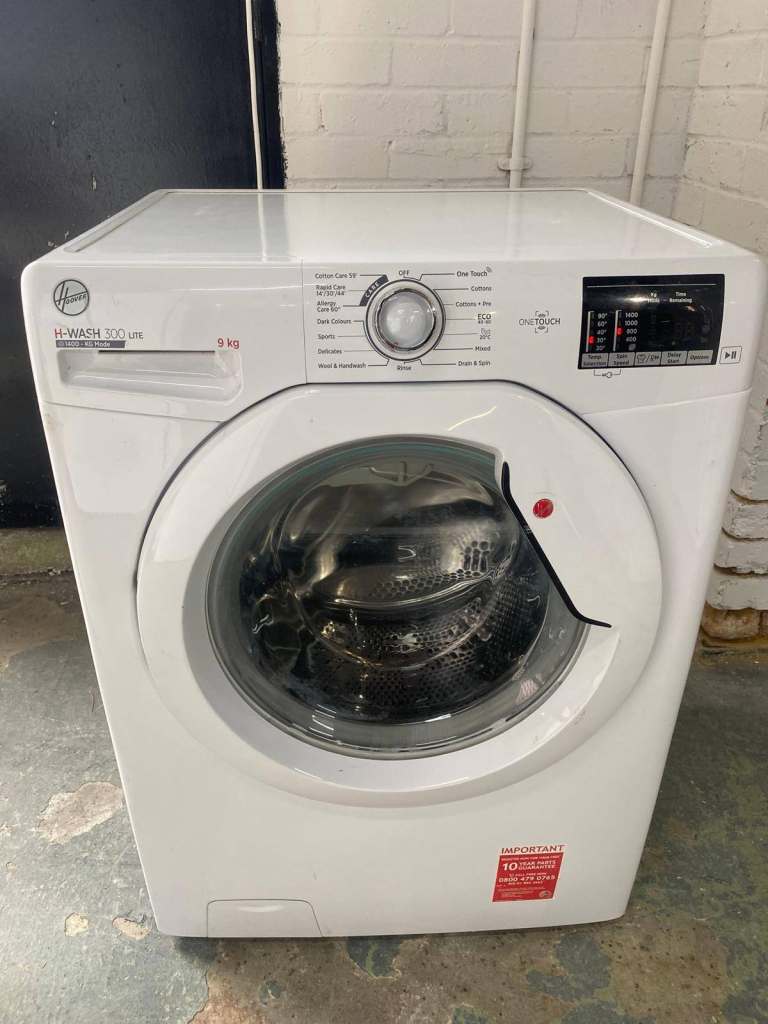 Latest Model Hoover 9KG A+ Energy Washing Machine For Sale Good  Condition FREE DELIVERY