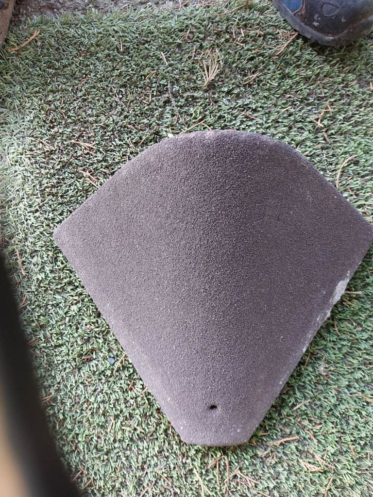 New Sandtoft Concrete Bonnet Hip Roof Tile x 57 £4.50 each. Reduced to £2.70 Each