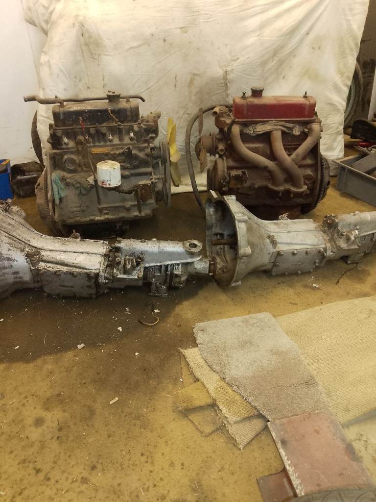 Mgb engine and box